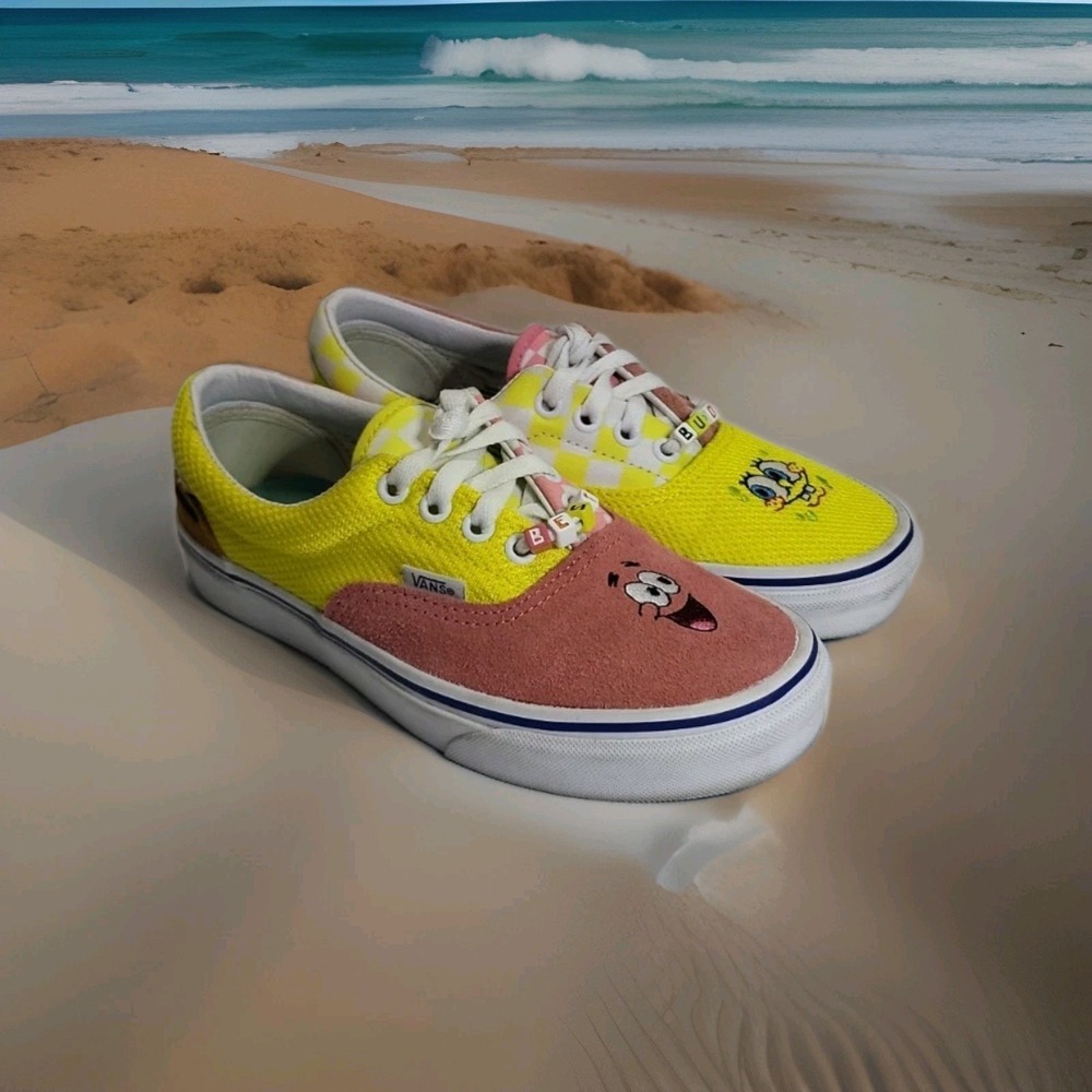 Vans Eraโ SpongeBob SquarePants Mens Size 4.5 / Women's 6 Sneakers "Best Buds"